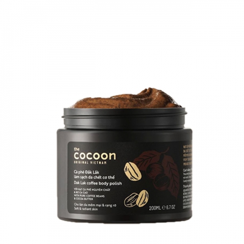Cà phê Đắk lắk làm sạch da chết Cocoon 200ml (Dak lak coffee body polish)
