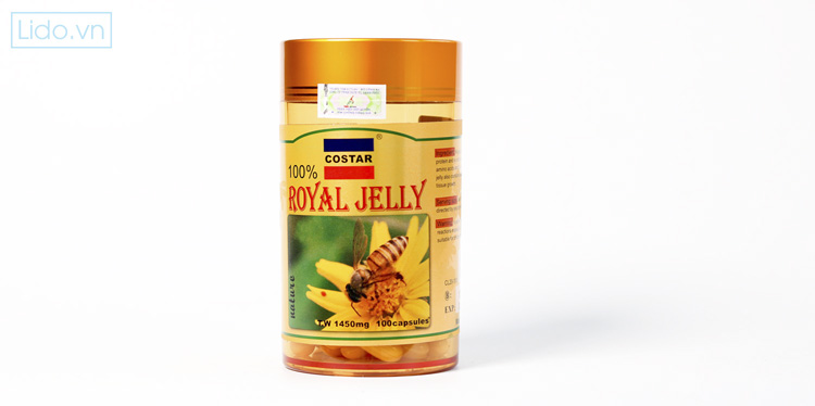 Sữa Ong Chúa Costar Royal Jelly Soft Gel Capsules 1450mg