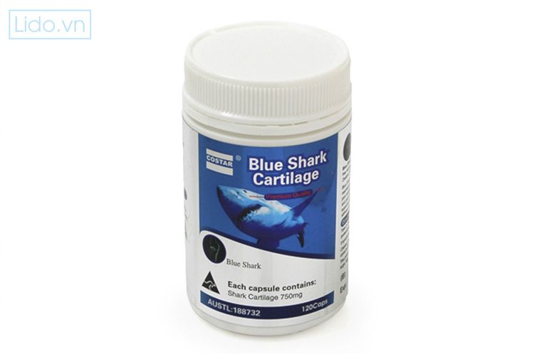 Sụn vi cá mập blue shark cartilage 750mg