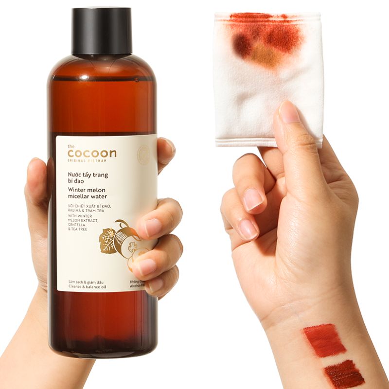 nuoc tay trang bi dao cocoon 500ml