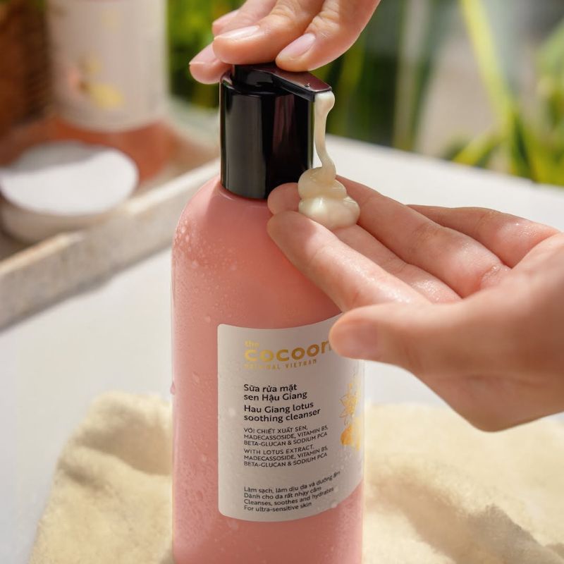 sua rua mat sen hau giang cocoon