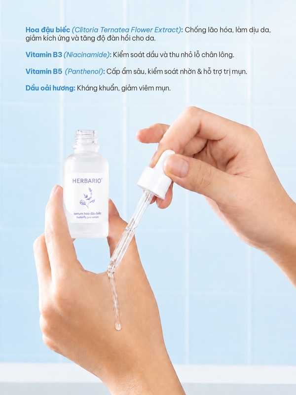 Serum Hoa đậu biếc Herbario 30ml