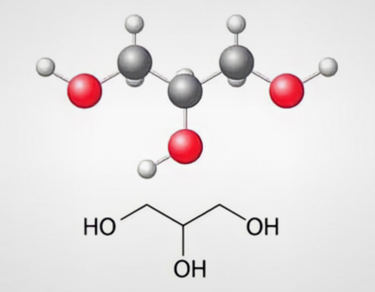 Glycerin là một trong những thành phần có tính cấp ẩm hiệu quả