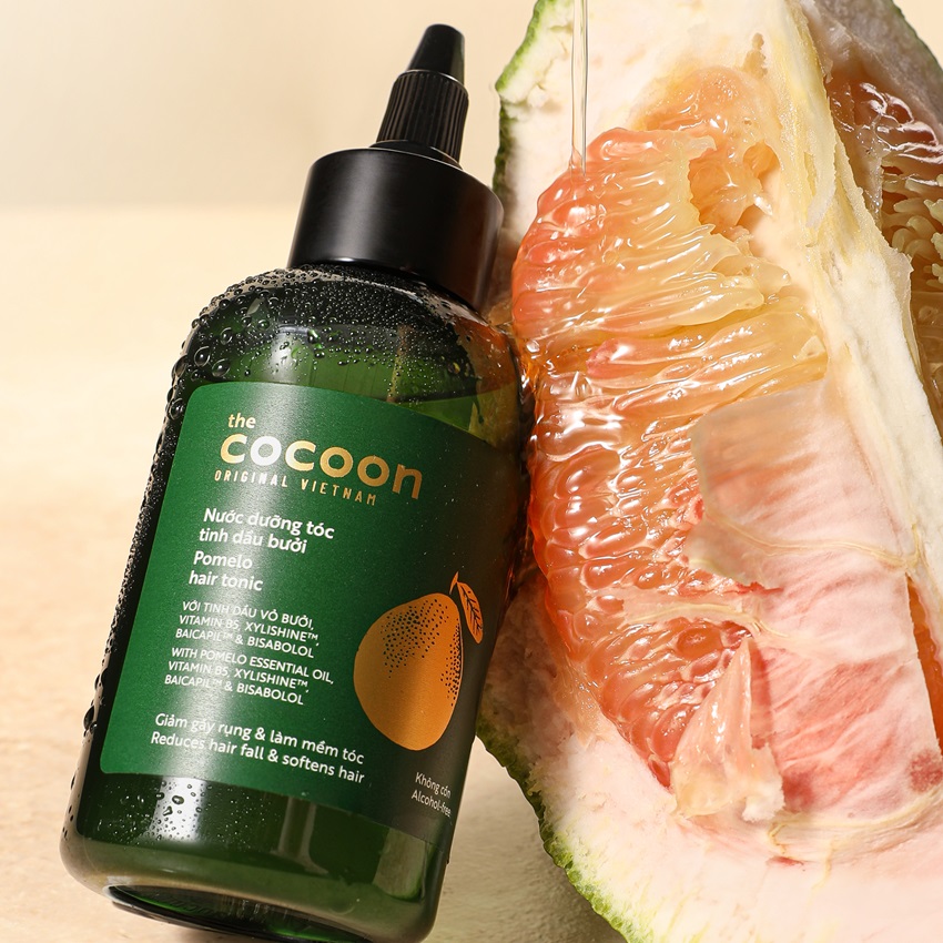 nuoc duong toc tinh dau buoi cocoon