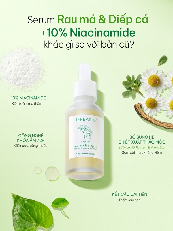 Serum rau ma diep ca herbario 30ml