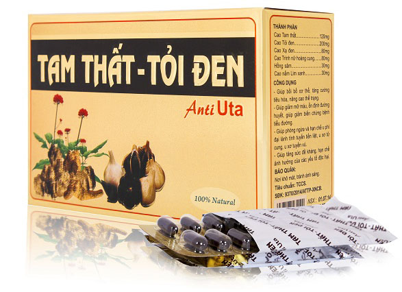 Tam Thất Tỏi Đen Học Viện Quân Y Tam Thất Tỏi Đen Học Viện Quân Y