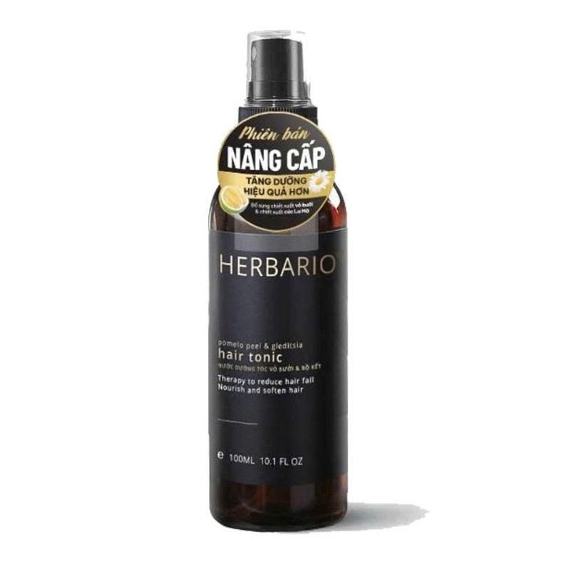 BẢN NÂNG CẤP - Nước dưỡng tóc Vỏ Bưởi và Bồ Kết Herbario 100ml