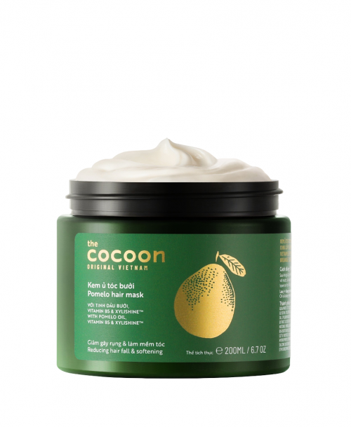 Kem ủ tóc bưởi Cocoon giảm gãy rụng và làm mềm tóc 200ml thuần chay