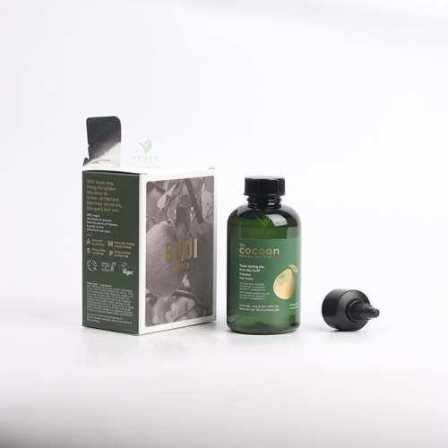 Nước dưỡng tóc tinh dầu bưởi Pomelo Cocoon 140ml thuần chay (bản cải tiến)