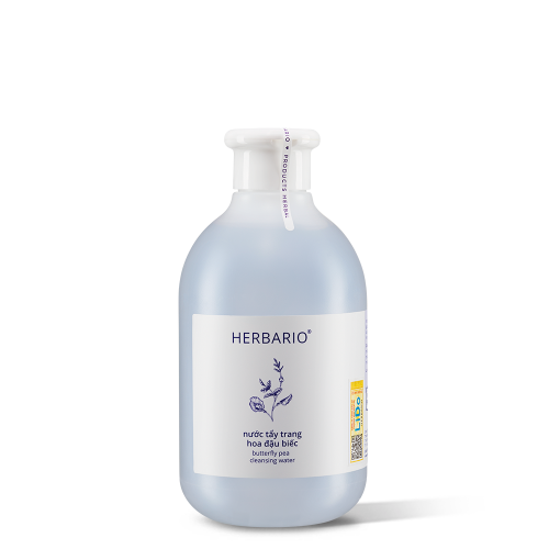 Nước tẩy trang Hoa Đậu Biếc herbario 300ml giảm lão hóa da