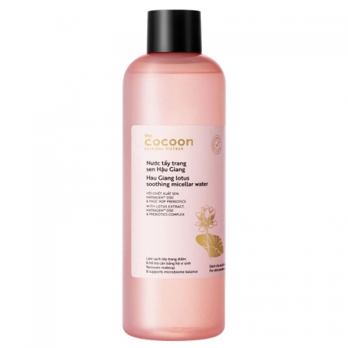 Nước tẩy trang sen Hậu Giang Cocoon 500ml thuần chay