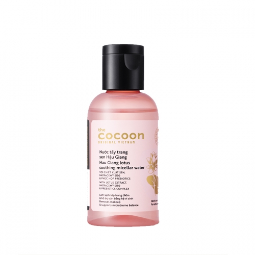 Nước tẩy trang sen Hậu Giang Cocoon 50ml thuần chay