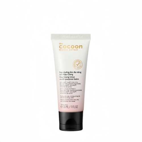 Sáp dưỡng ẩm đa năng sen Hậu Giang Cocoon 30ml thuần chay