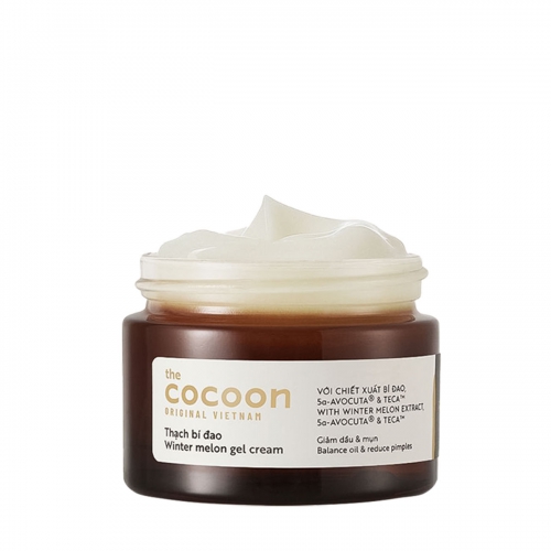 Thạch Bí Đao Cocoon cấp ẩm và ngừa mụn 30ml (Winter melon gel cream) thuần chay